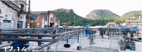 广西柳州某10000方有机污染场地修复工程示范